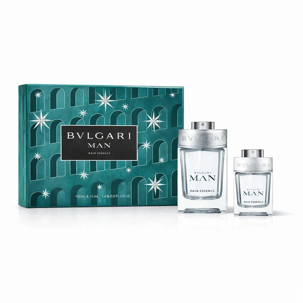 Bvlgari Man Rain Essence EDP Set for Men