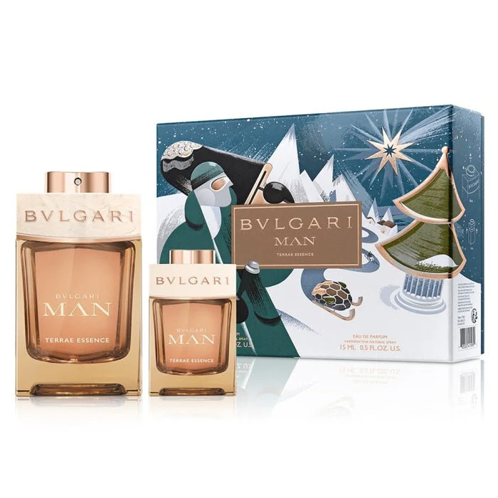 Bvlgari Man Terrae Essence EDP Travel Gift Set