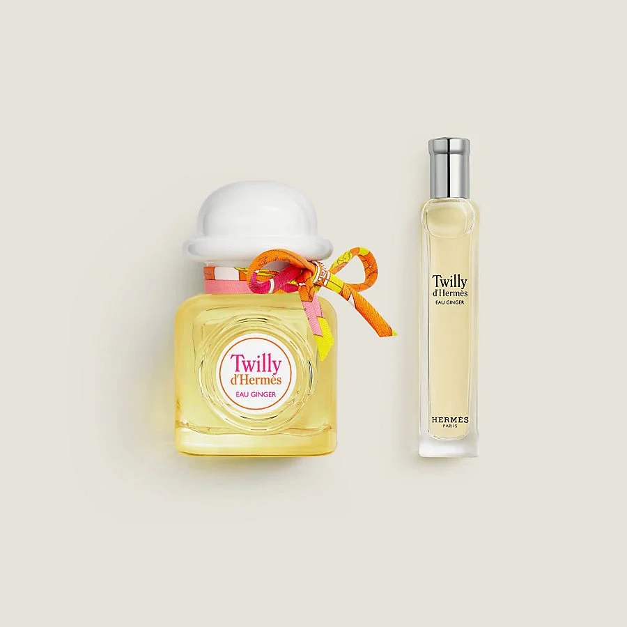Hermes Twilly D'Hermes Eau Ginger Mini Spray EDP W/ Pouch - Image 3