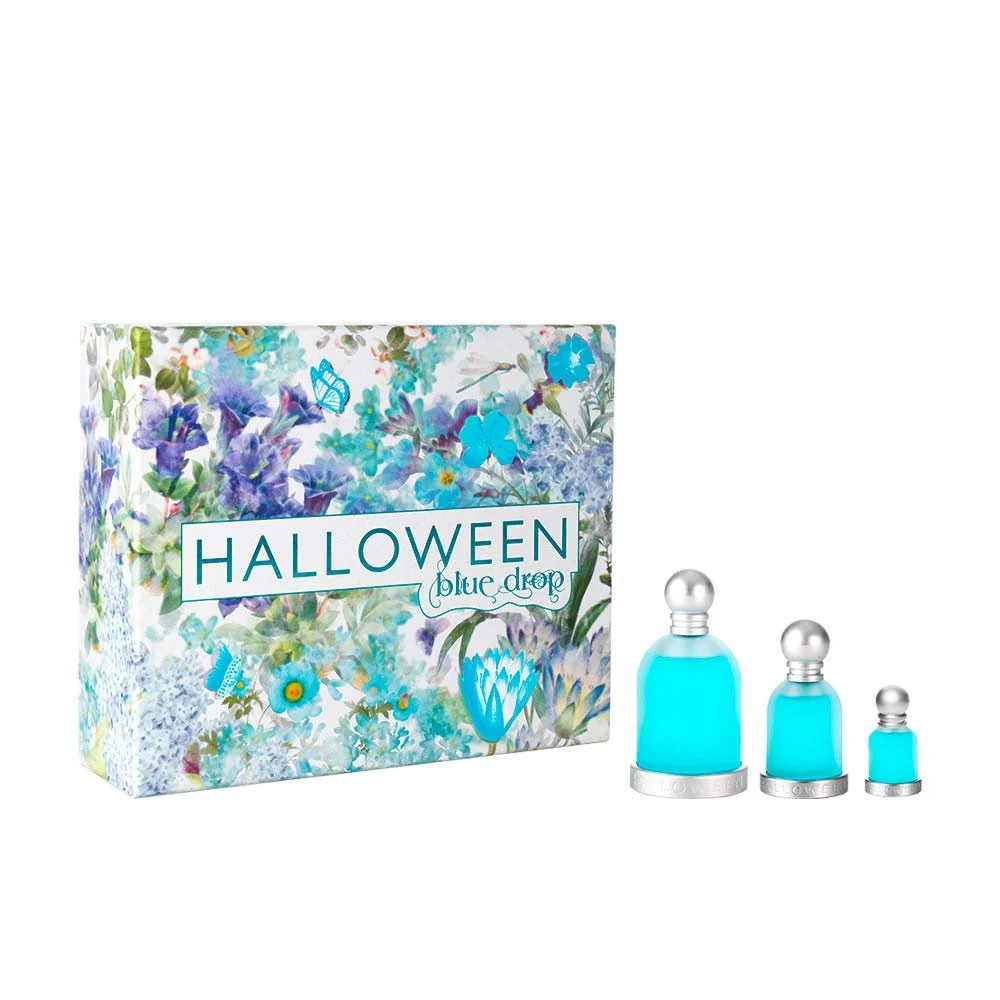 Jesus Del Pozo Halloween Blue Drop Trio Fragrance Gift Set