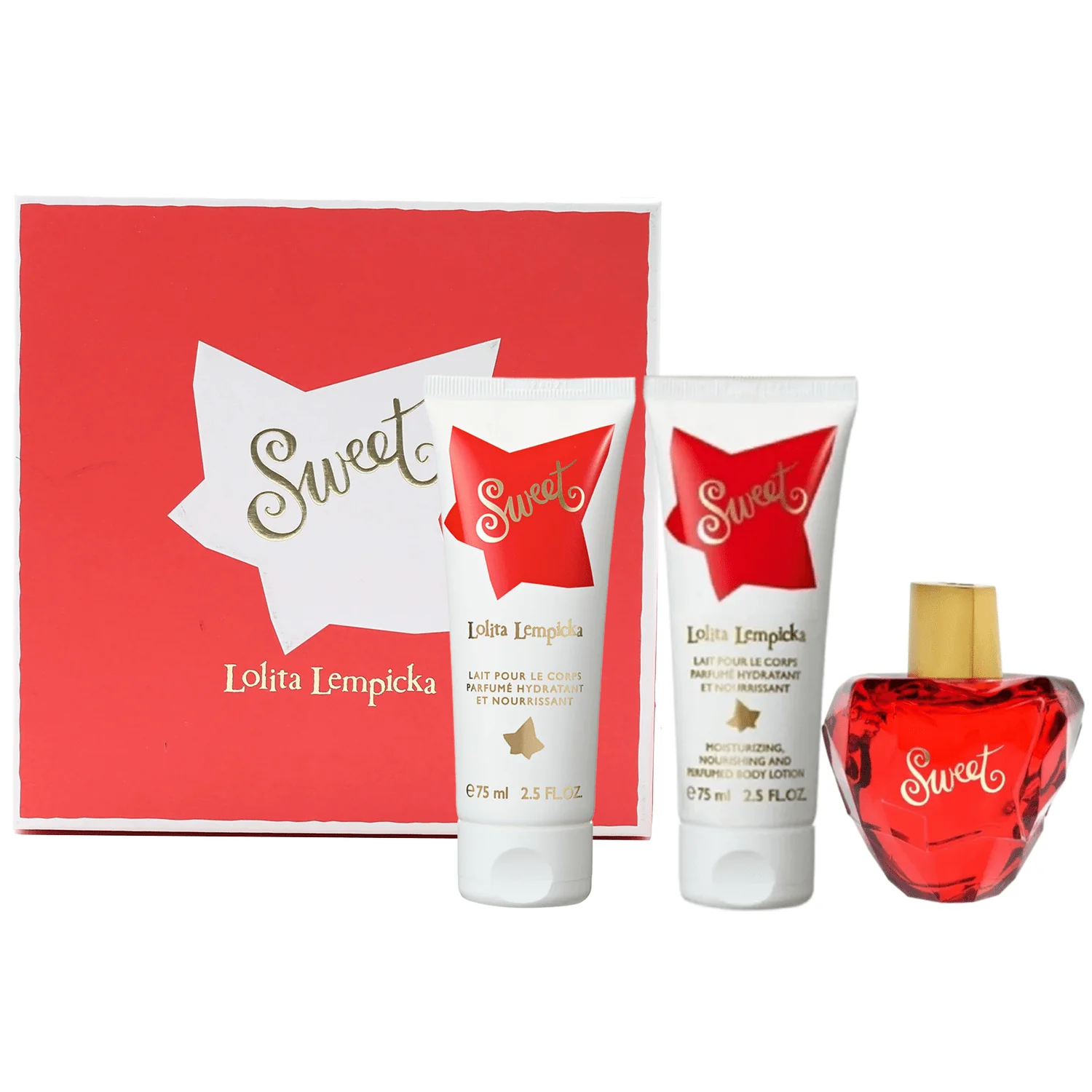 Lolita Lempicka Sweet Desire EDP Body Lotion & Shower Gel Gift Set for Women