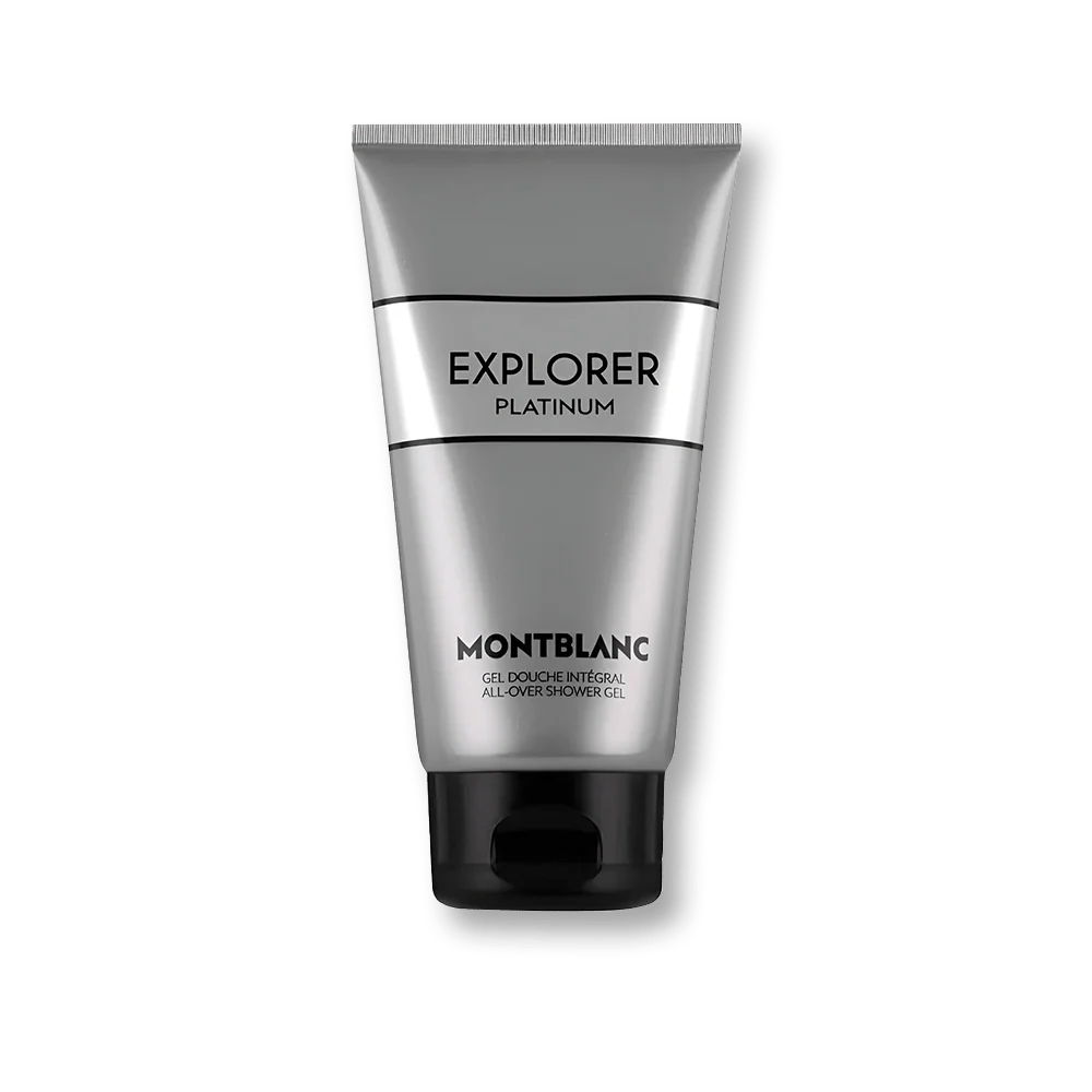 Mont Blanc Explorer Platinum Shower Gel