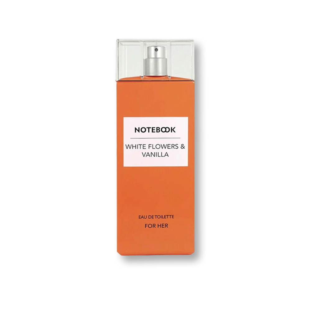 Notebook White Flowers & Vanilla EDT