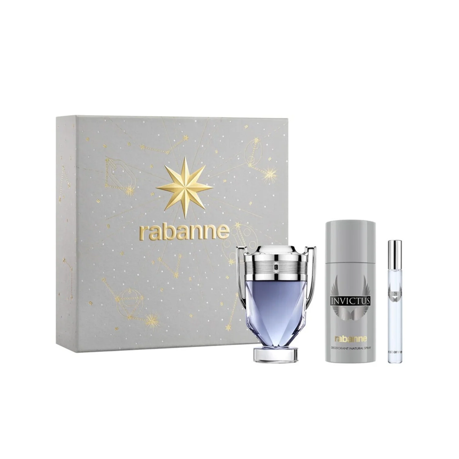 Paco Rabanne Invictus 3-Piece Gift Set for Him