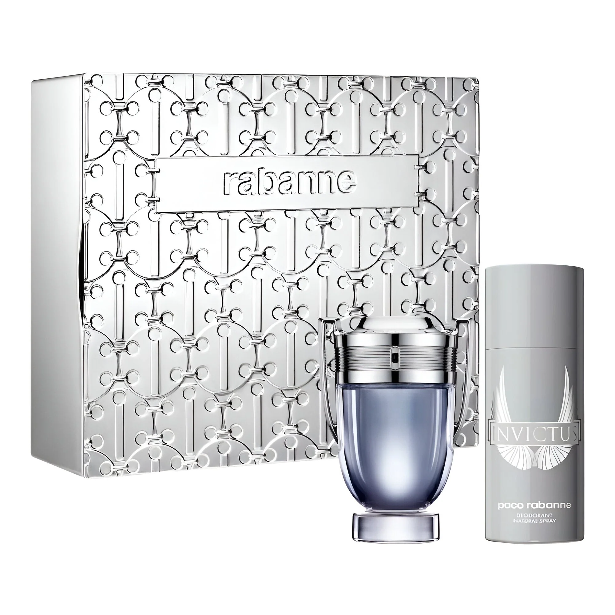 Paco Rabanne Invictus EDT Deodorant Spray Gift Set for Men