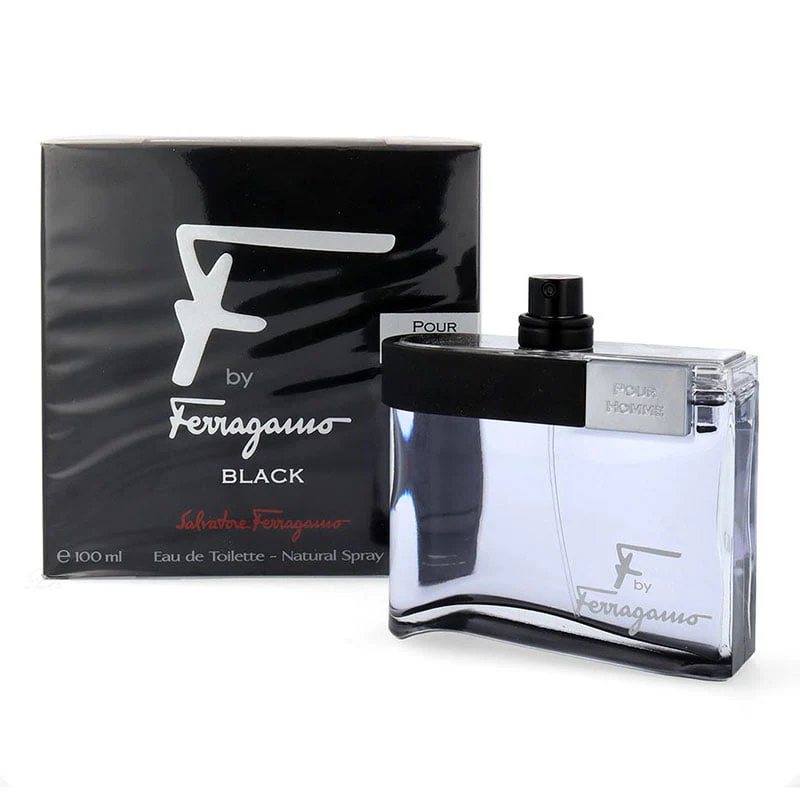 Salvatore Ferragamo F By Ferragamo Black EDT - Image 4