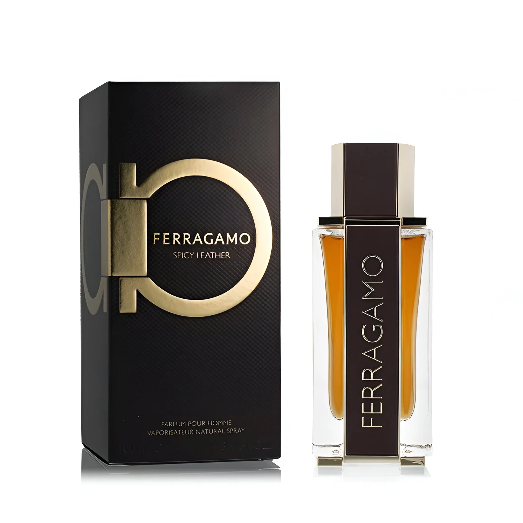 Salvatore Ferragamo Spicy Leather EDP For Men - Image 4