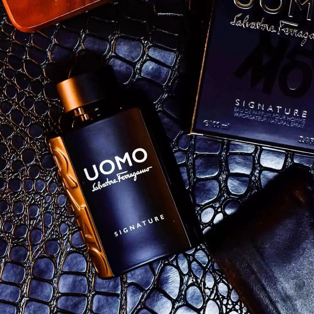 Salvatore Ferragamo Uomo Signature EDP Shampoo & Shower Gel Set for Men - Image 3