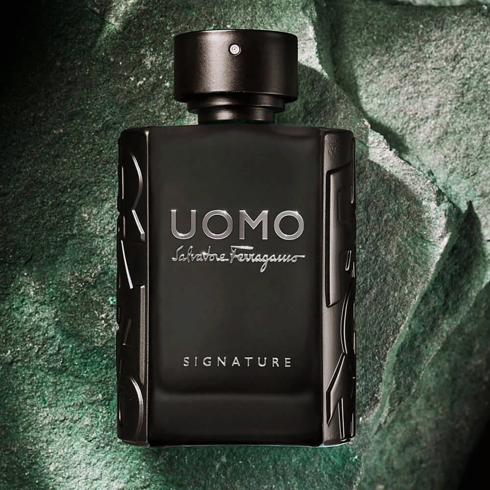 Salvatore Ferragamo Uomo Signature EDP Shampoo & Shower Gel Set for Men - Image 5