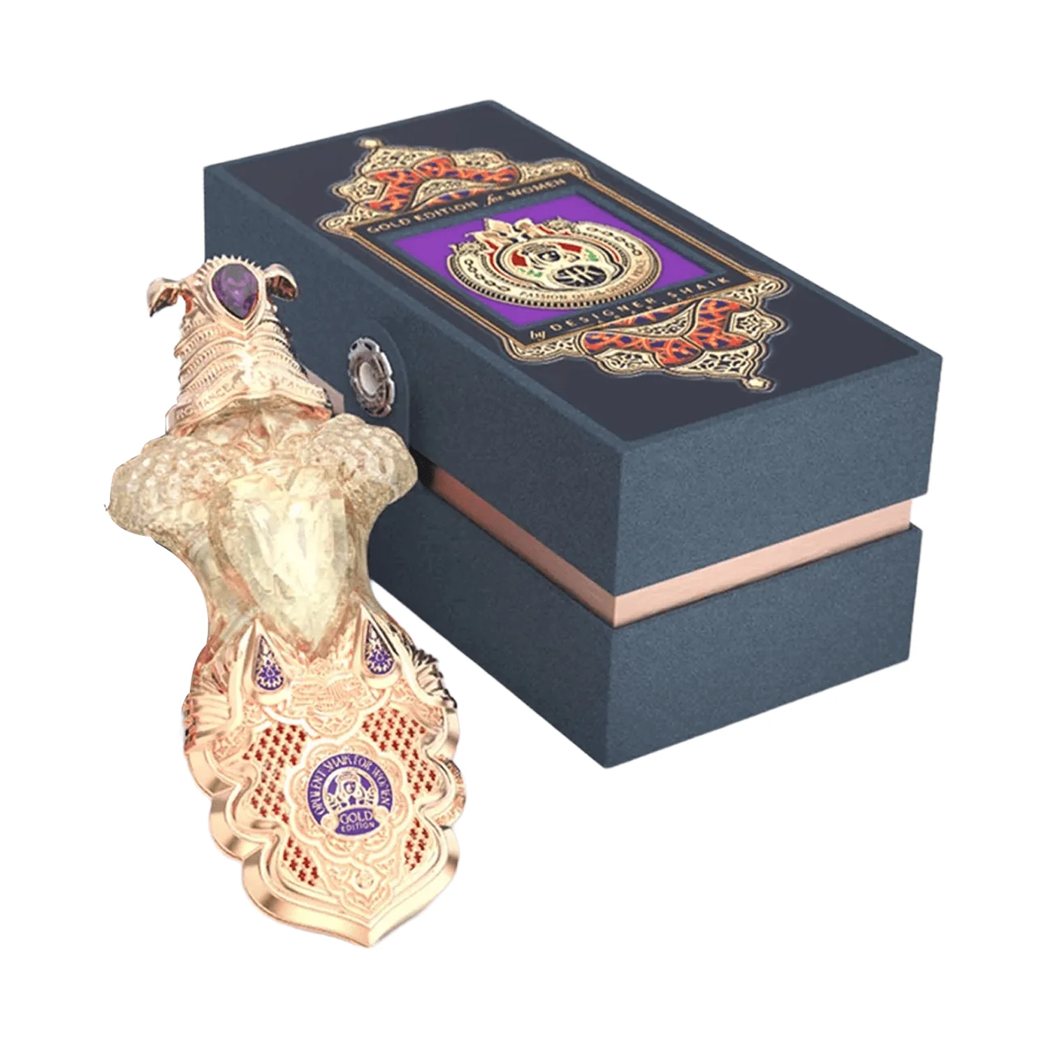 Shaik Opulent Shaik Gold Edition Amethyst For Women Parfum - Image 5