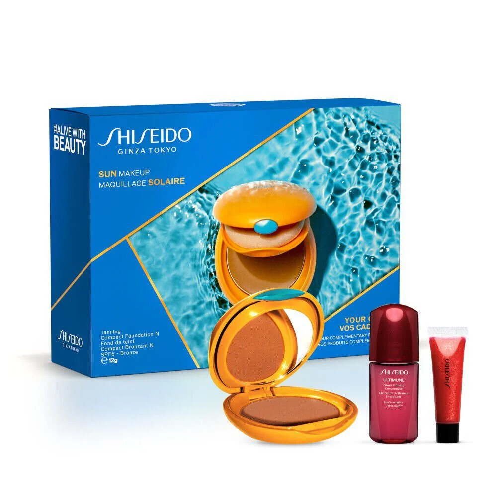 Shiseido Sun Makeup Bronze Gift Set For Women