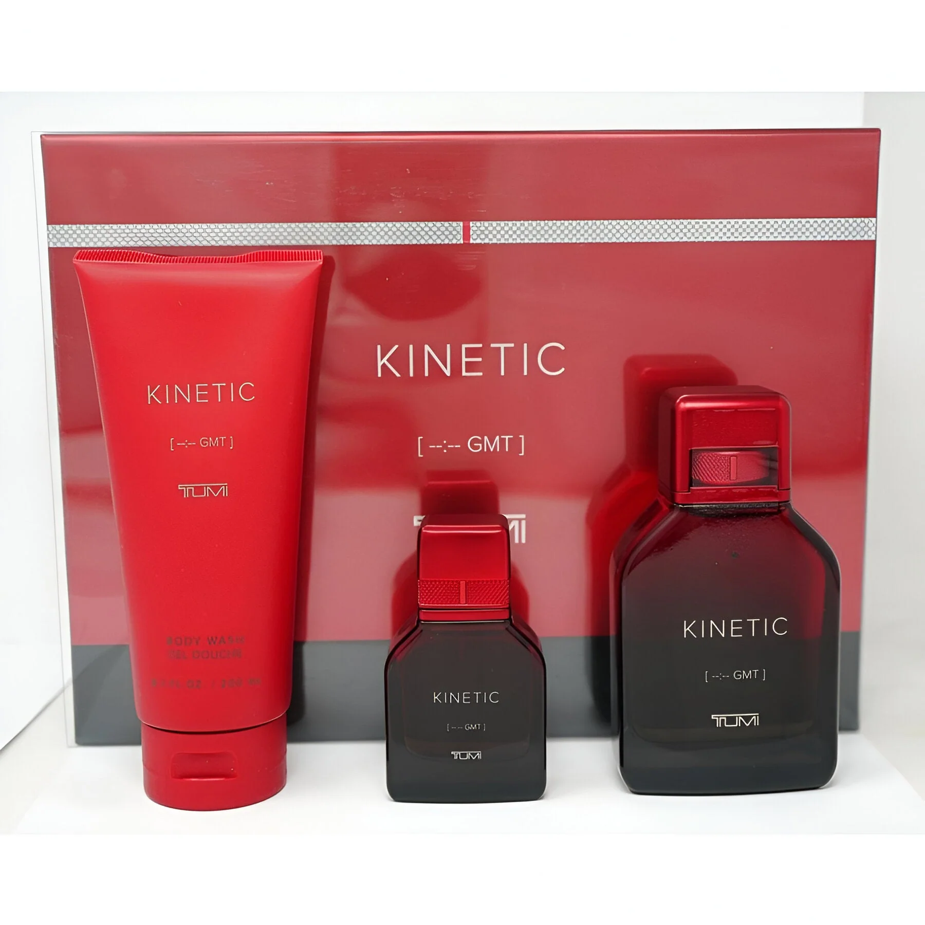 TUMI Kinetic EDP Body Wash Gift Set for Men